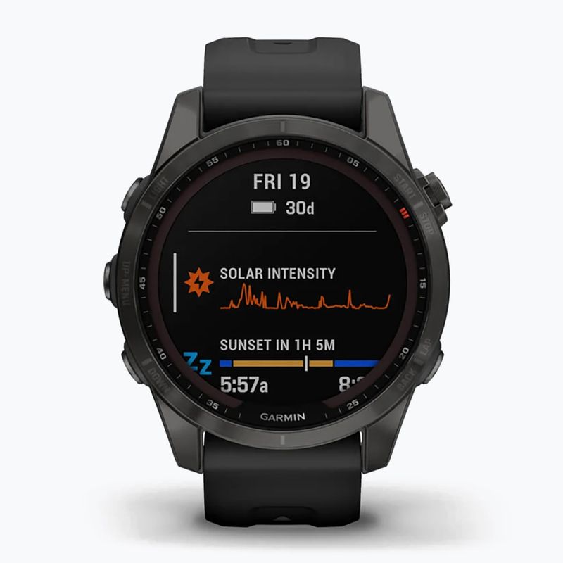 Garmin Fenix 7S Sapphire Solar Hrm Elevate Ox черен 010-02539-25 2