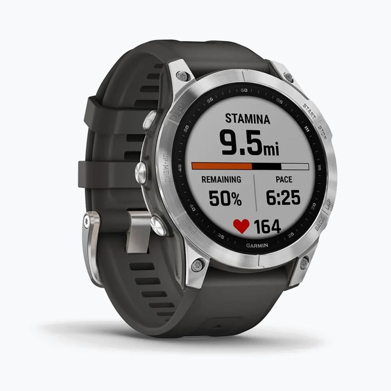 Garmin Fenix 7 Hrm Elevate Ox часовник сребърен 010-02540-01 3