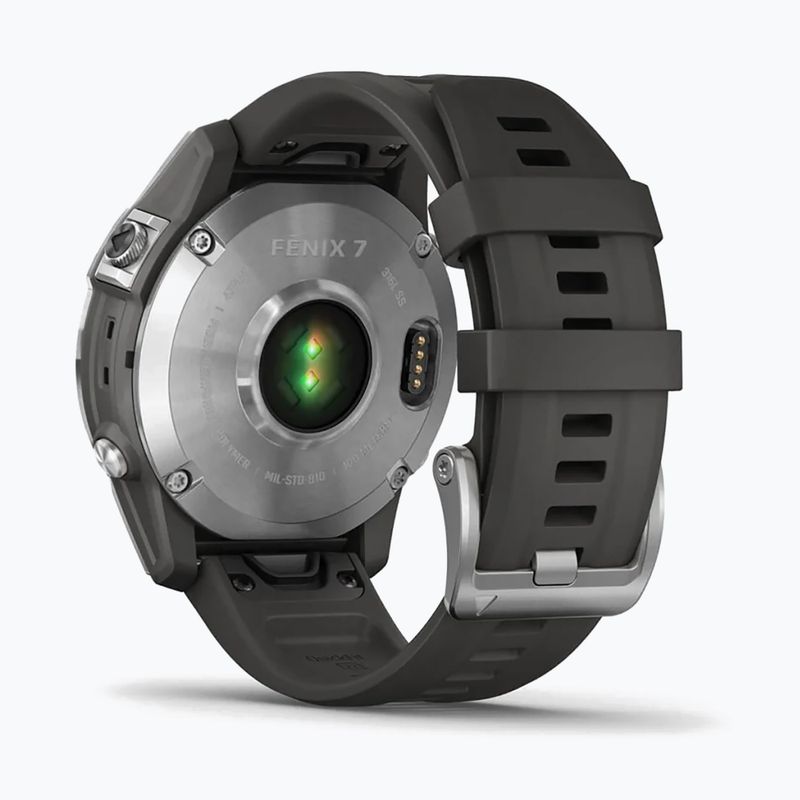 Garmin Fenix 7 Hrm Elevate Ox часовник сребърен 010-02540-01 6