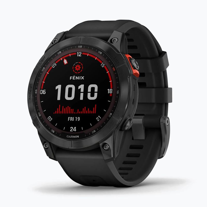 Garmin Fenix 7 Solar Hrm Elevate Ox часовник черен 010-02540-11