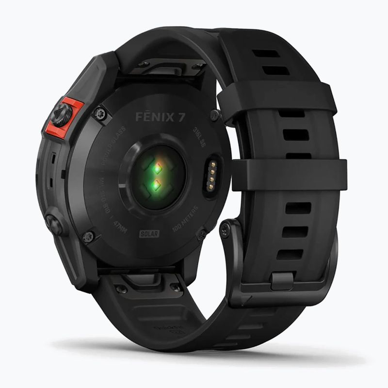Garmin Fenix 7 Solar Hrm Elevate Ox часовник черен 010-02540-11 6