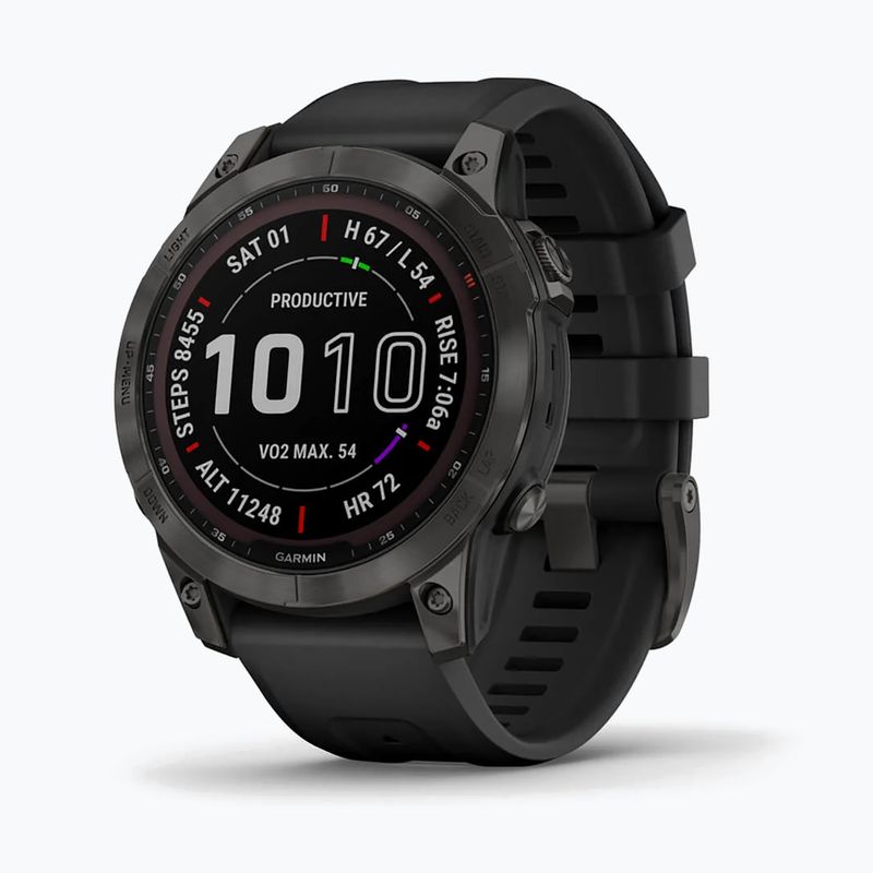 Garmin Fenix 7 Sapphire Solar Hrm Elevate Ox черен 010-02540-21