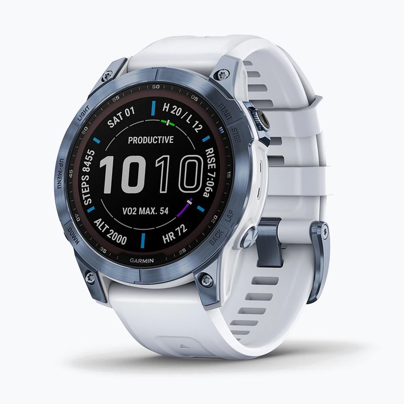 Garmin Fenix 7 Sapphire Solar Hrm Elevate Ox niebieski 010-02540-25