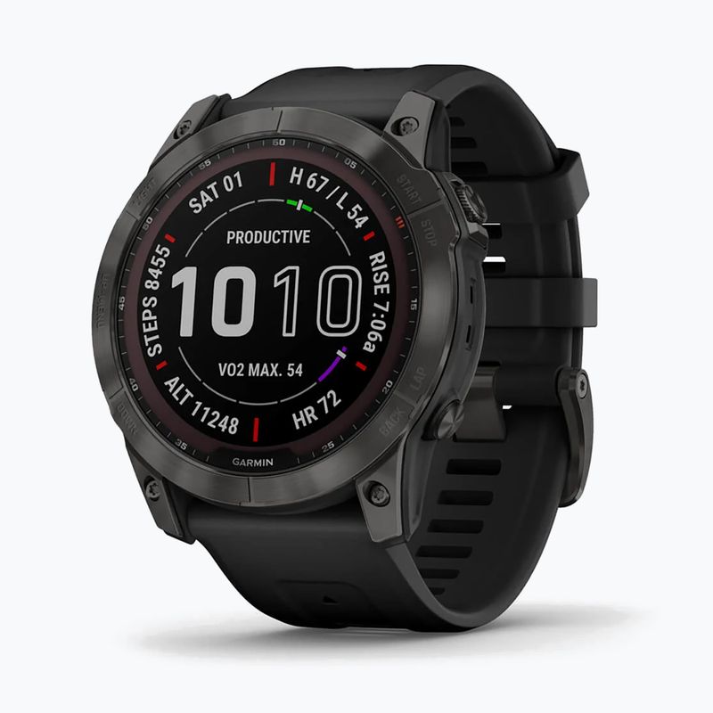 Garmin Fenix 7X Sapphire Solar Hrm Elevate Ox черен 010-02541-11