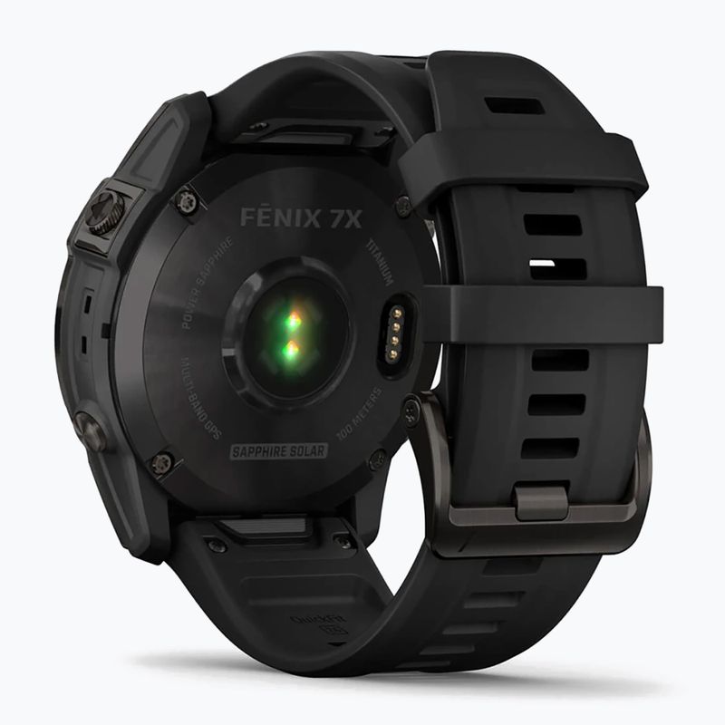 Garmin Fenix 7X Sapphire Solar Hrm Elevate Ox черен 010-02541-11 6