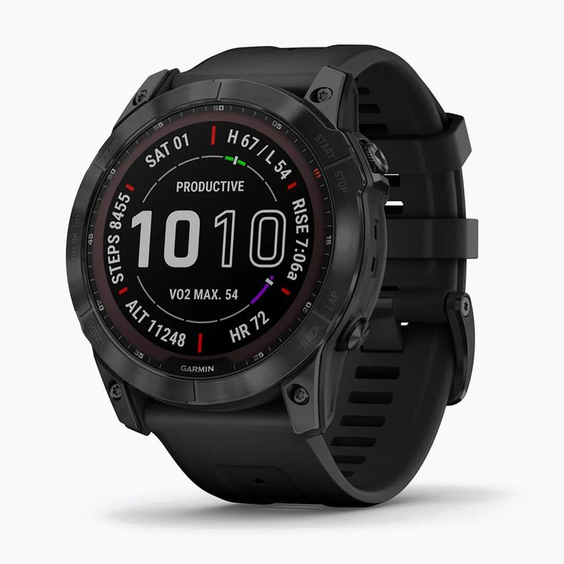 Garmin Fenix 7X Sapphire Solar Hrm Elevate Ox черен 010-02541-23