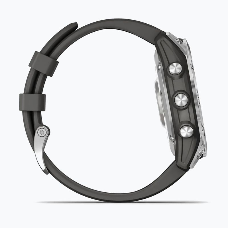 Garmin Epix 2 Hrm Elevate Ox часовник сребърен 010-02582-01 4