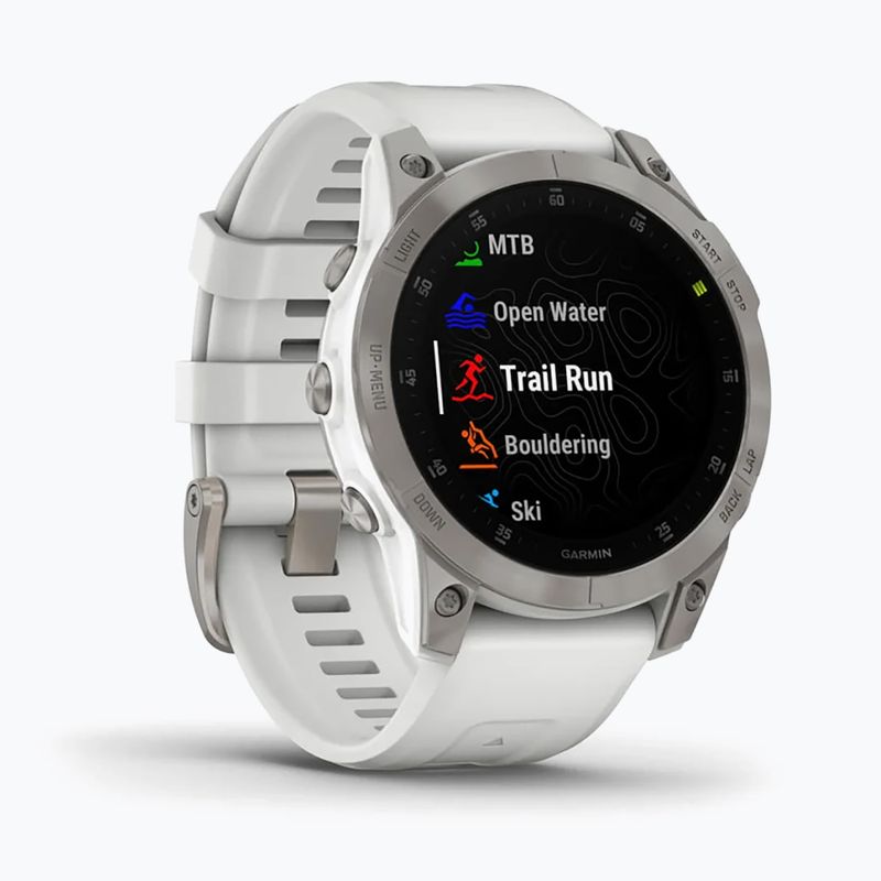 Garmin Epix 2 Sapphire HRM Elevate Ox biały 010-02582-21 3