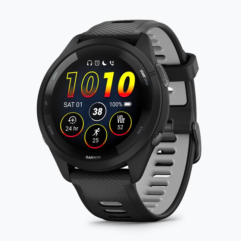 Часовник Garmin Forerunner 265 black/light gray 3
