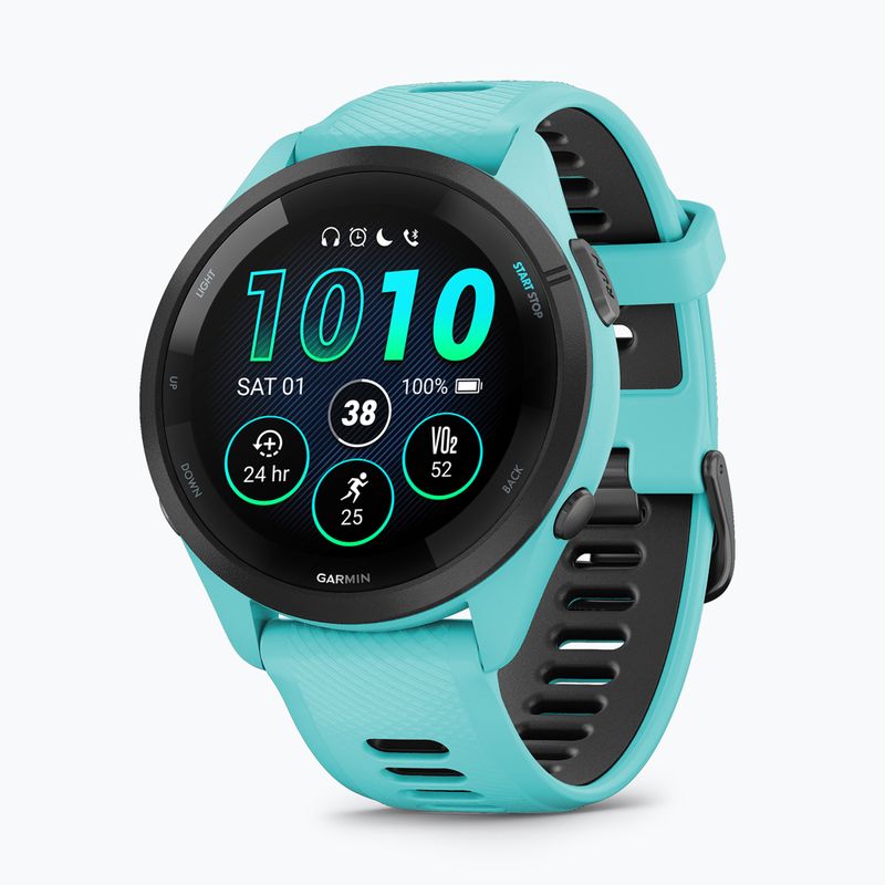 Часовник Garmin Forerunner 265 turquoise/black 3