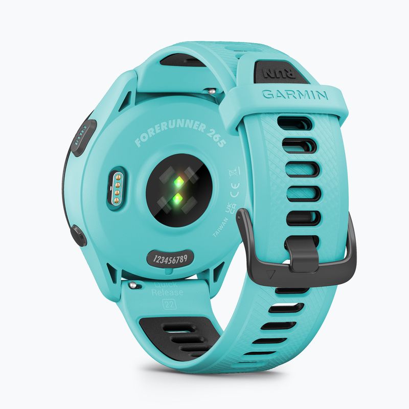 Часовник Garmin Forerunner 265 turquoise/black 4
