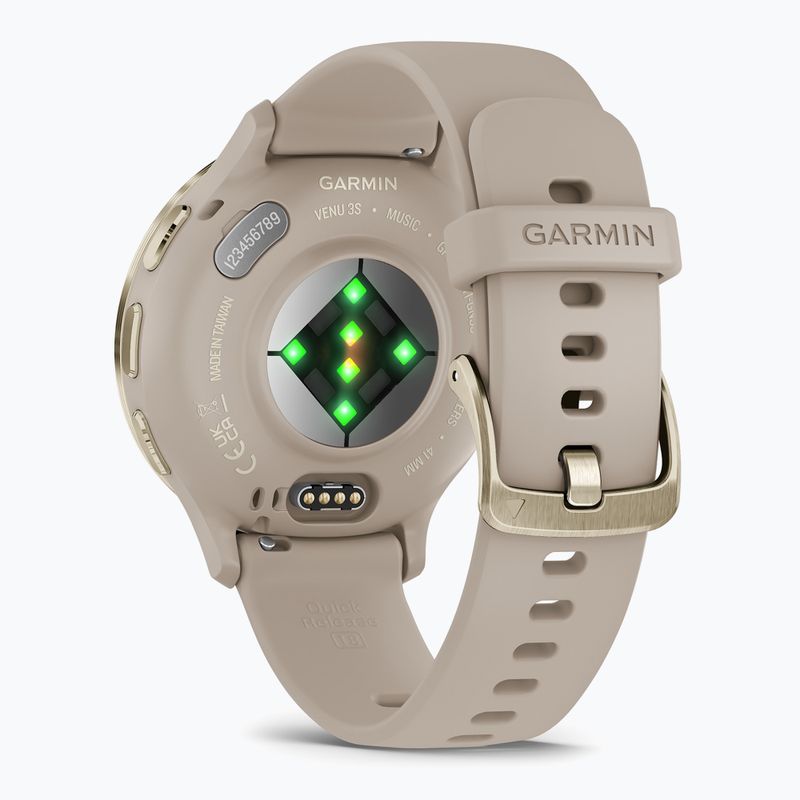 Часовник Garmin Venu 3S soft gold/French grey 4