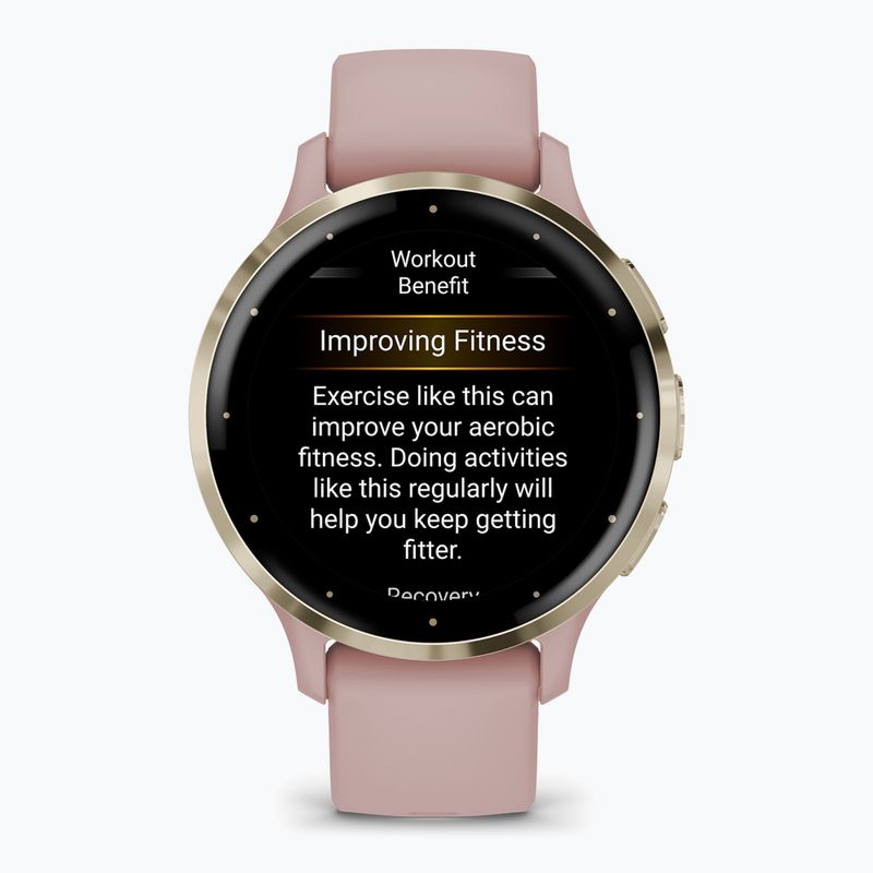 Часовник Garmin Venu 3S soft gold/dust rose 2