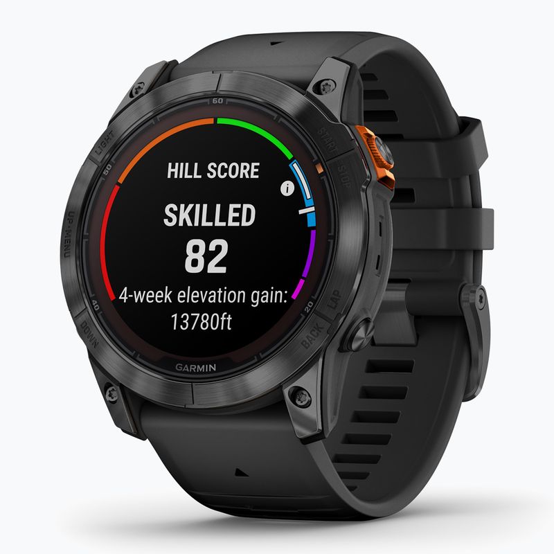 Часовник Garmin Fenix 7X Pro Solar slate grey/black 3