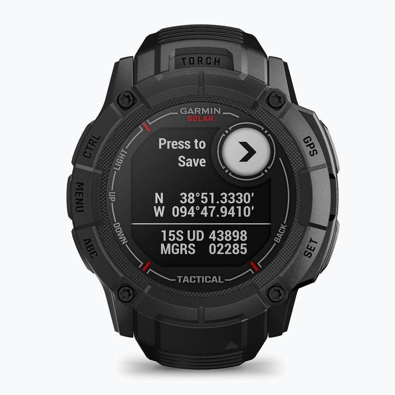Часовник Garmin Instinct 2X Solar Tactical black 7