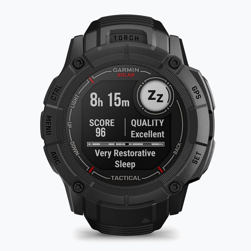 Часовник Garmin Instinct 2X Solar Tactical black 8