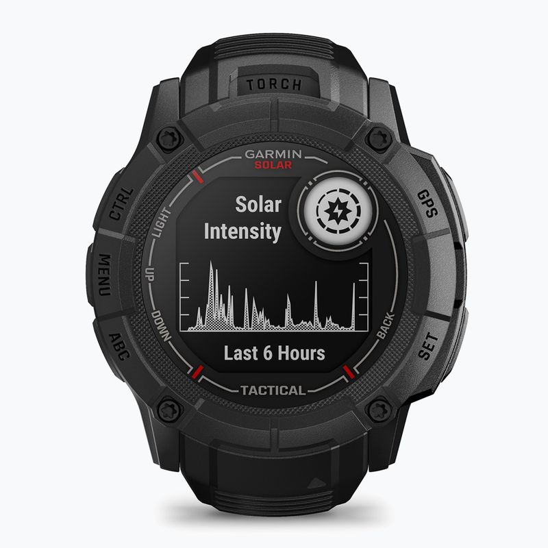 Часовник Garmin Instinct 2X Solar Tactical black 9