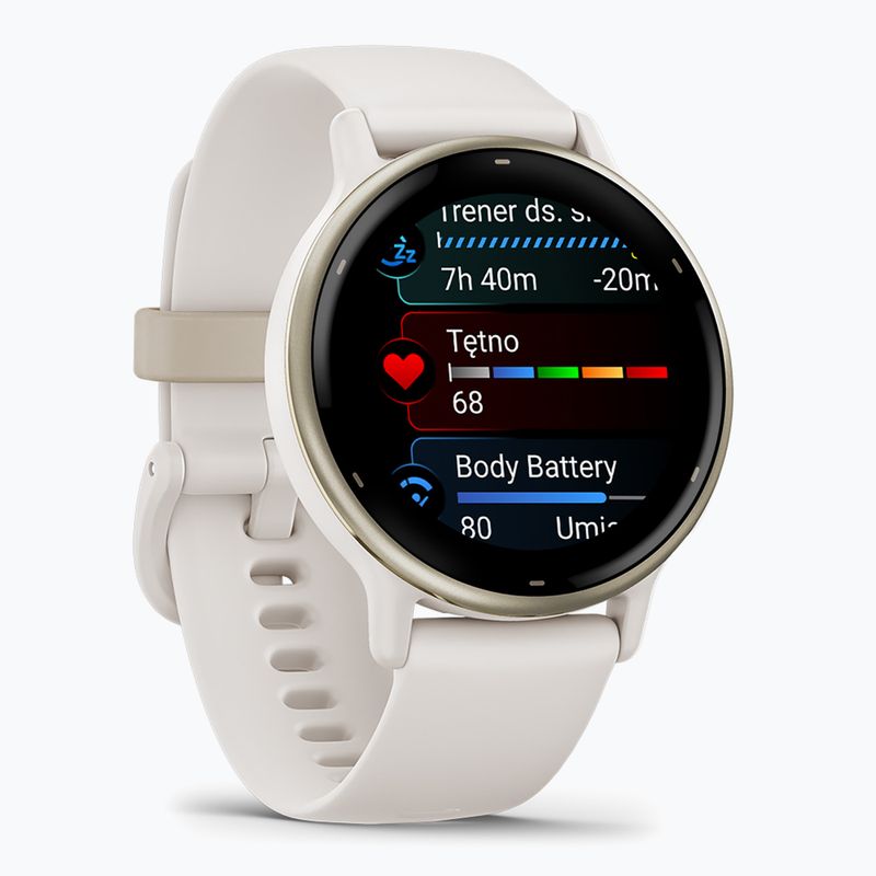 Часовник Garmin Vivoactive 5 cream gold/ivory 2
