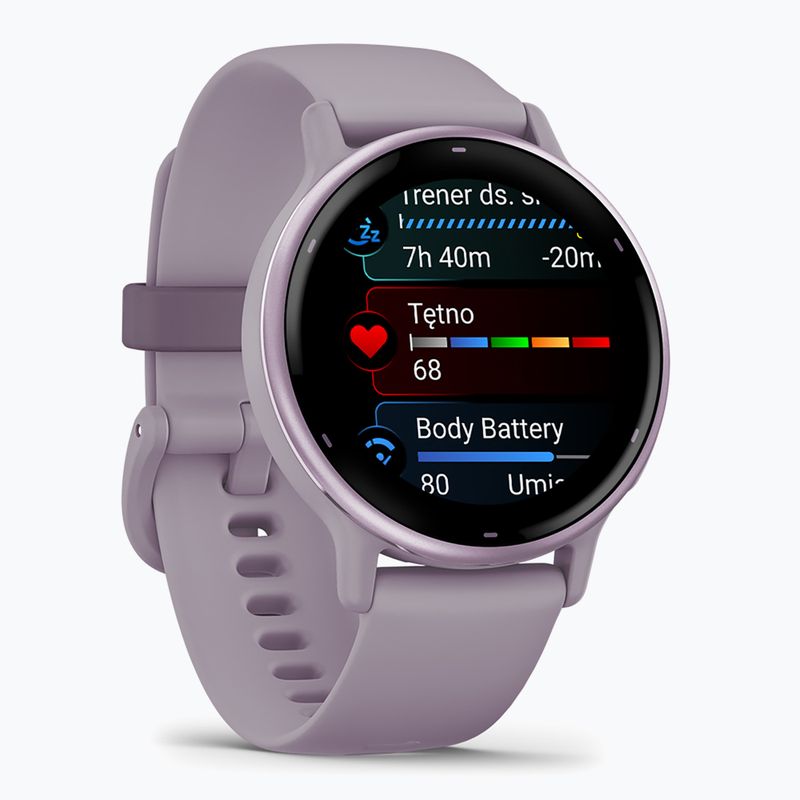 Часовник Garmin Vivoactive 5 metallic orchid aluminium bezel/orchid 2