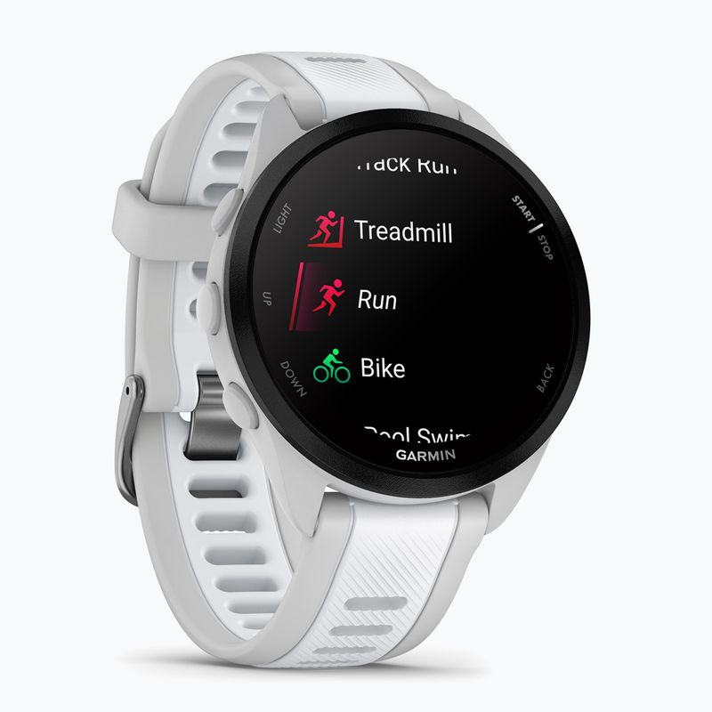 Часовник Garmin Forerunner 165 mist gray/whitestone 3