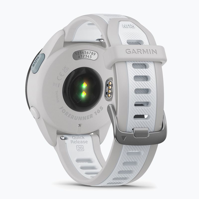 Часовник Garmin Forerunner 165 mist gray/whitestone 4