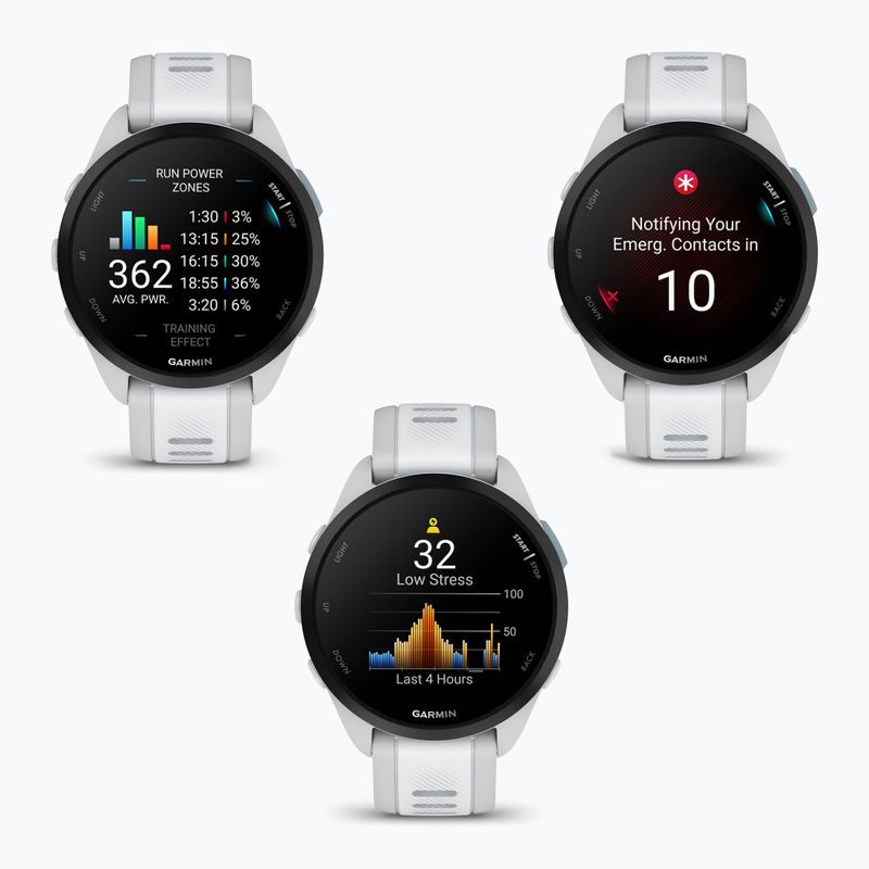 Часовник Garmin Forerunner 165 mist gray/whitestone 7