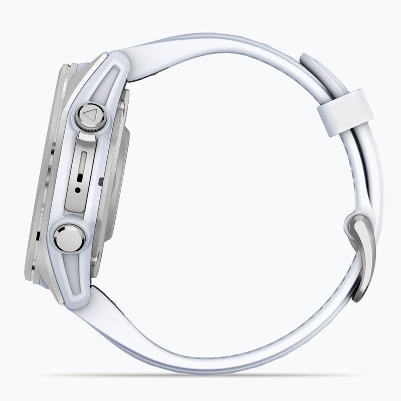 Часовник Garmin Fenix 8 43 mm Amoled silver/white stone 5