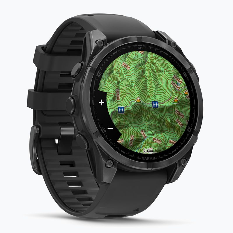 Часовник Garmin Fenix 8 47 mm Amoled slate grey/black 3
