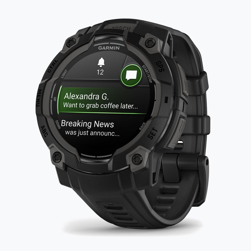 Часовник Garmin Instinct 3 45 mm Amoled black/black 3