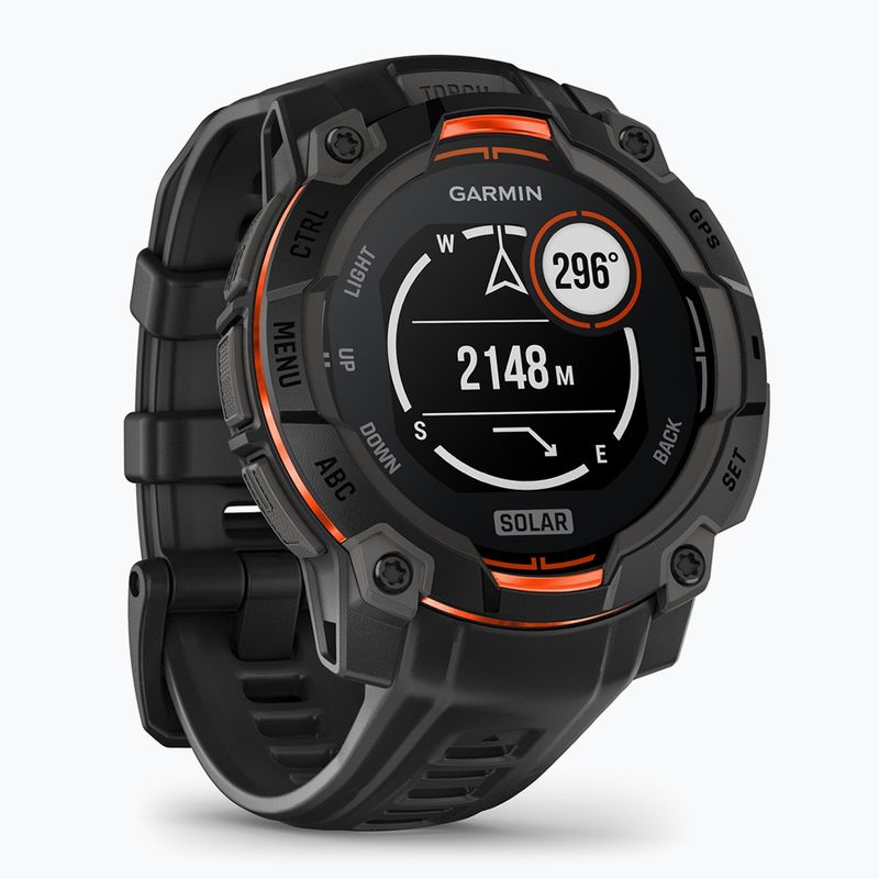 Часовник Garmin Instinct 3 Solar 45 mm black 4