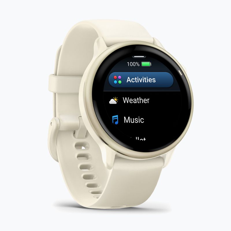 Часовник Garmin Vivoactive 6 lunar gold/bone 2