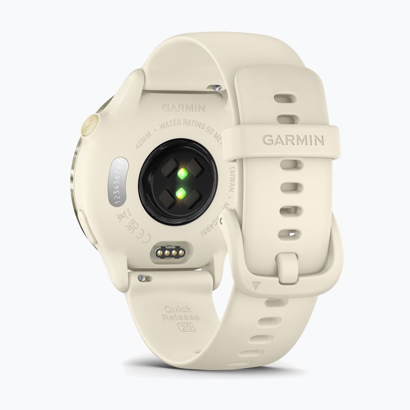 Часовник Garmin Vivoactive 6 lunar gold/bone 4