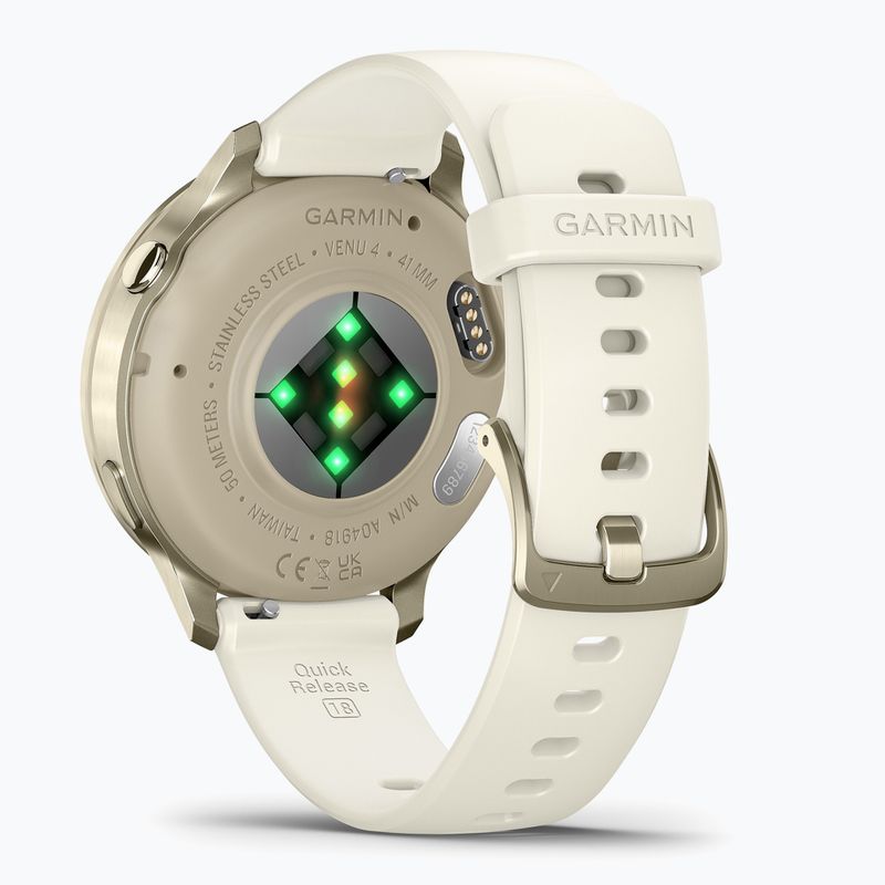 Часовник Garmin Venu 4 41 mm lunar gold/bone 4