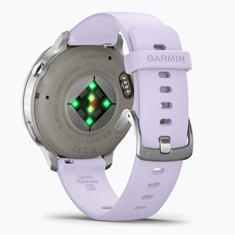 Часовник Garmin Venu 4 41 mm silver/perwinkle 2