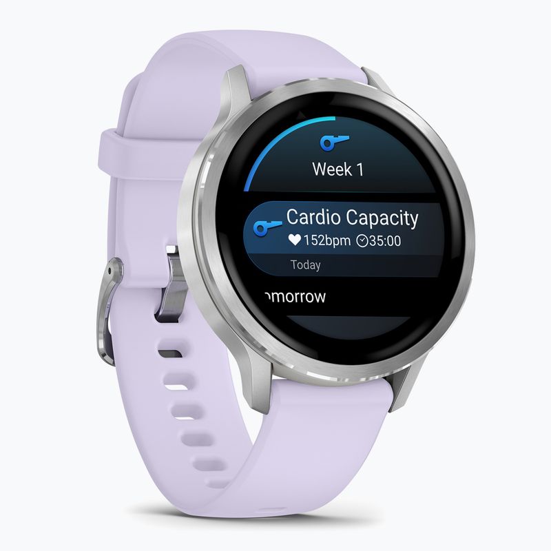 Часовник Garmin Venu 4 41 mm silver/perwinkle 4