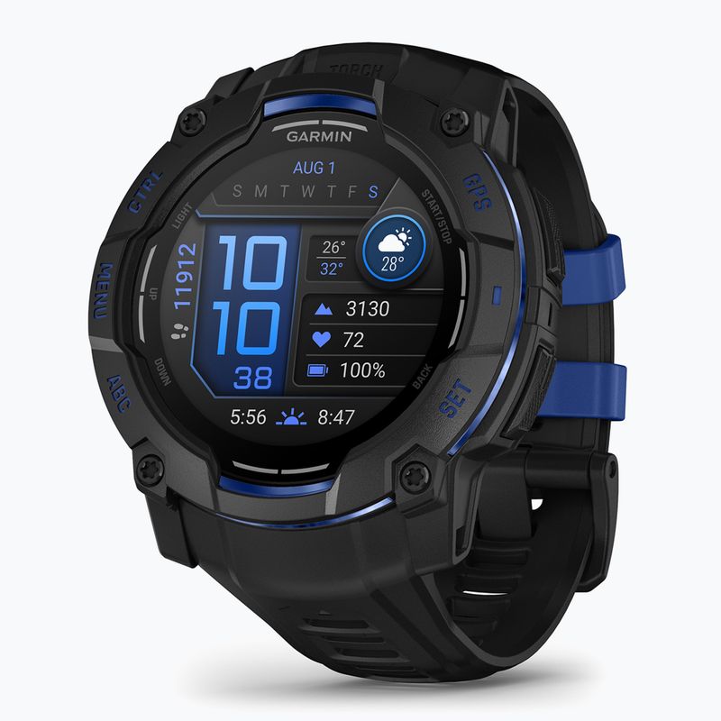 Часовник Garmin Instinct 3 50 mm Amoled Tactical black/black 2