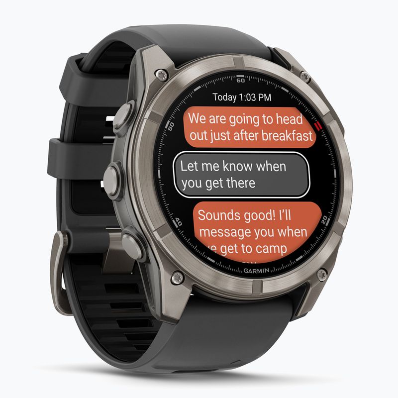 Часовник Garmin Fenix 8 Pro 51 mm Amoled sapphire/graphite/black 3