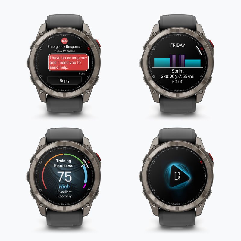 Часовник Garmin Fenix 8 Pro 51 mm Amoled sapphire/graphite/black 7