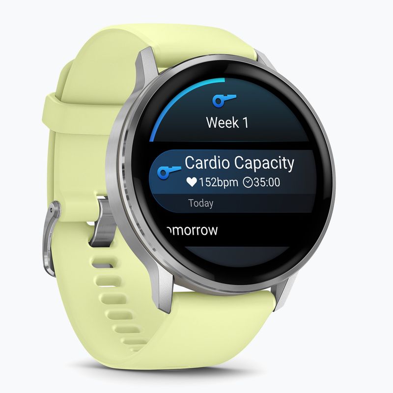 Часовник Garmin Venu 4 45 mm silver/citron 2