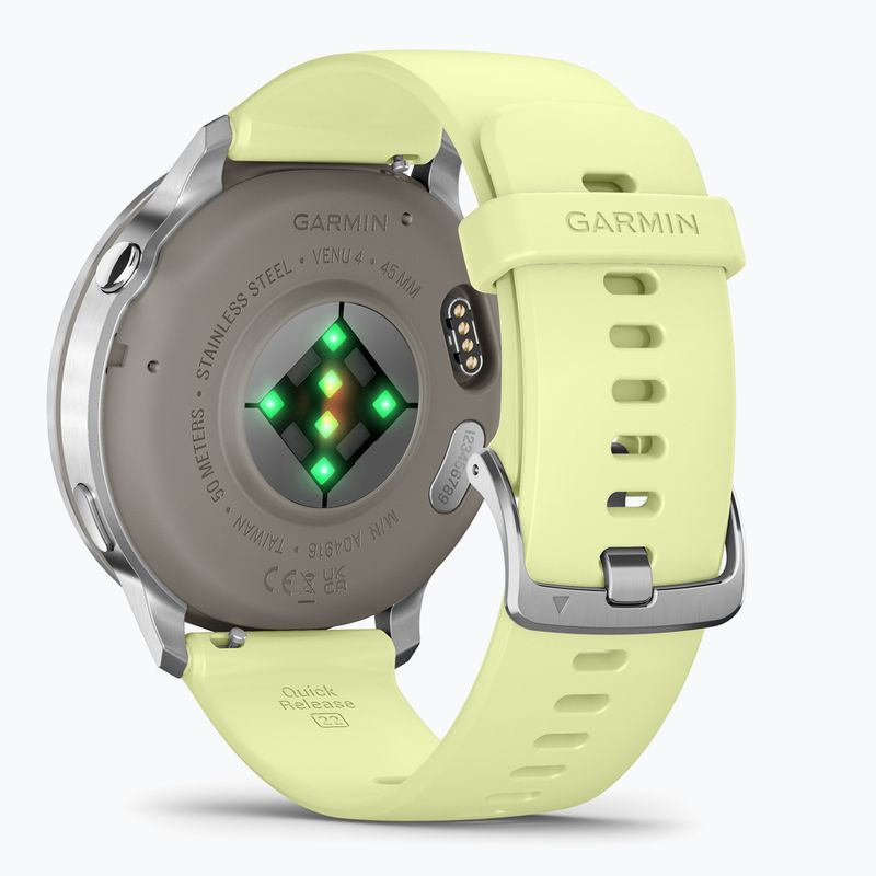 Часовник Garmin Venu 4 45 mm silver/citron 4