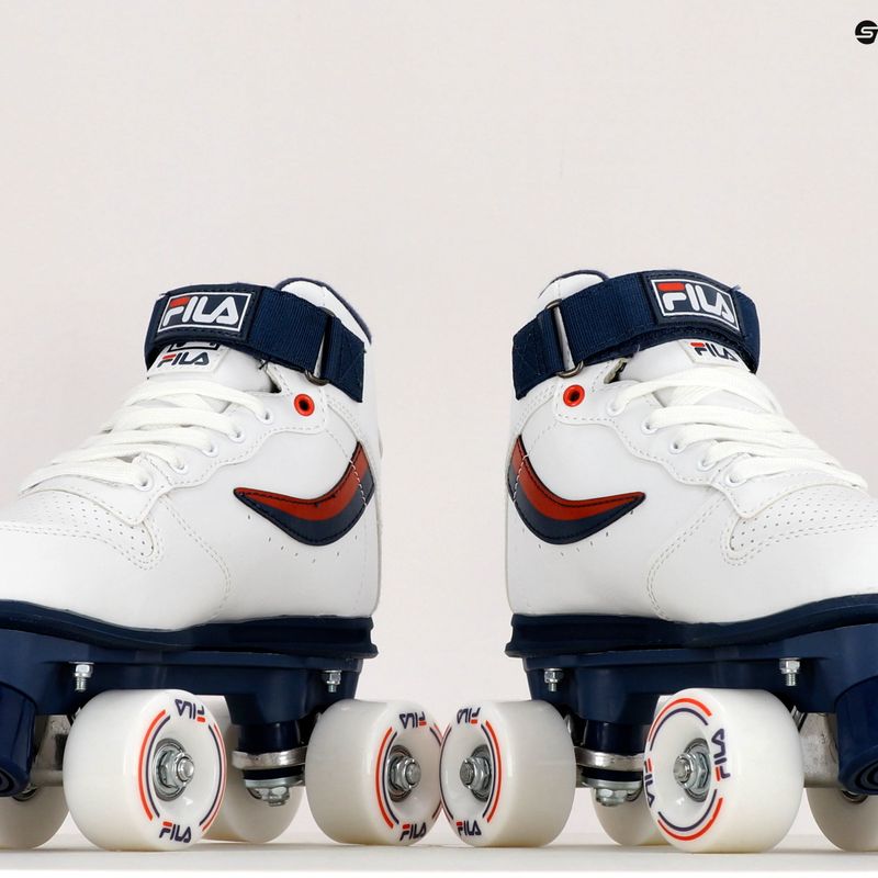 Дамски ролкови кънки FILA Ace white/blue/red 14