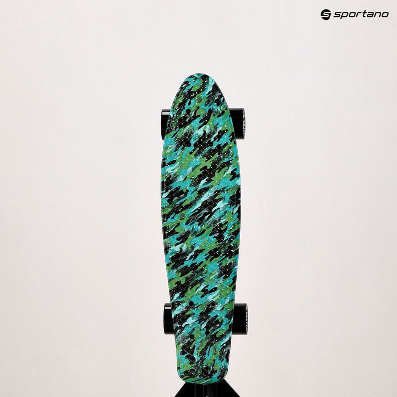 Fish Skateboards Print Camo green FS-FB-CAM-BLA-BLA скейтборд 15