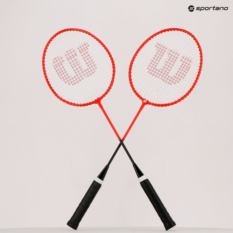 Wilson Badminton V2 3 2PC жълт WR135710F3 комплект за бадминтон 8