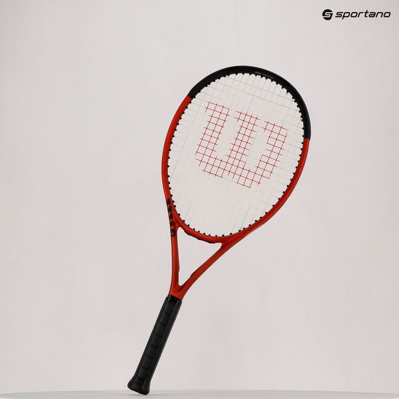 Wilson Clash 26 V2.0 детска тенис ракета червена WR074610U 11