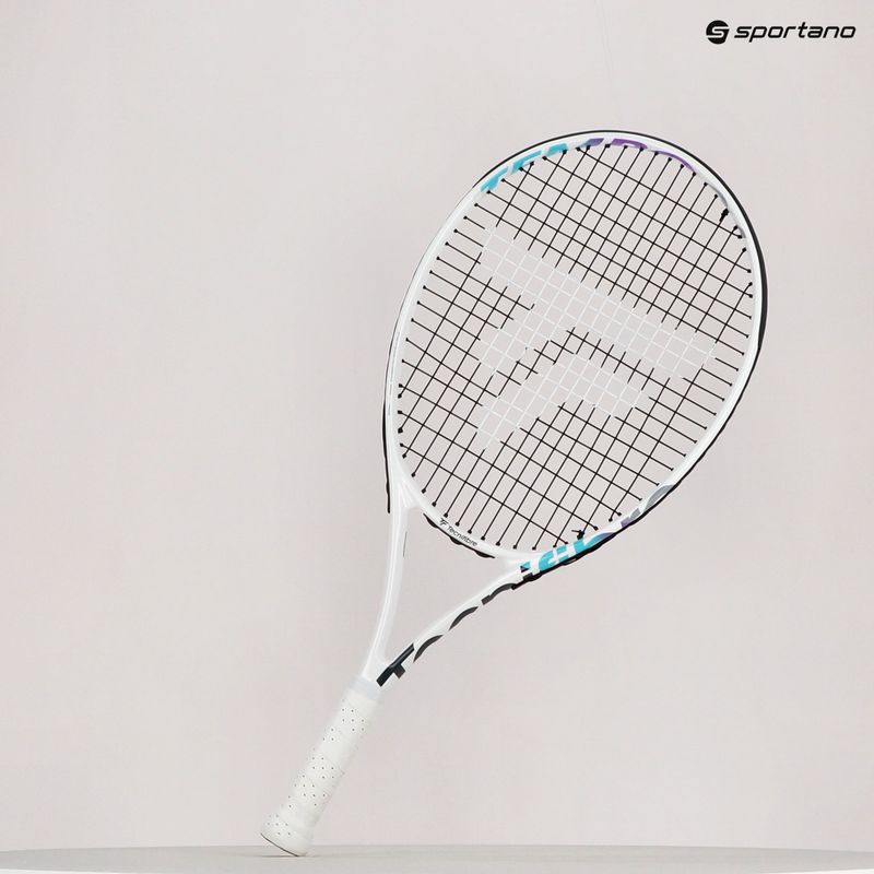 Ракета за тенис Tecnifibre Tempo 24, бяла 14TEMP242E 12