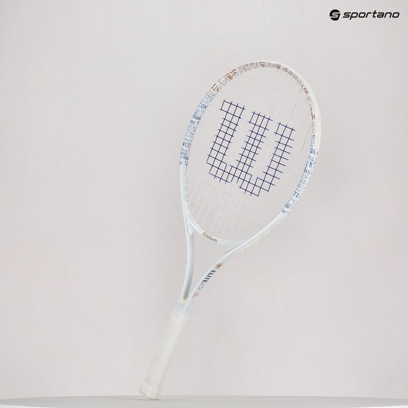 Детски тенис комплект Wilson Roland Garros Elite 25 в оранжево и бяло WR086810F 18