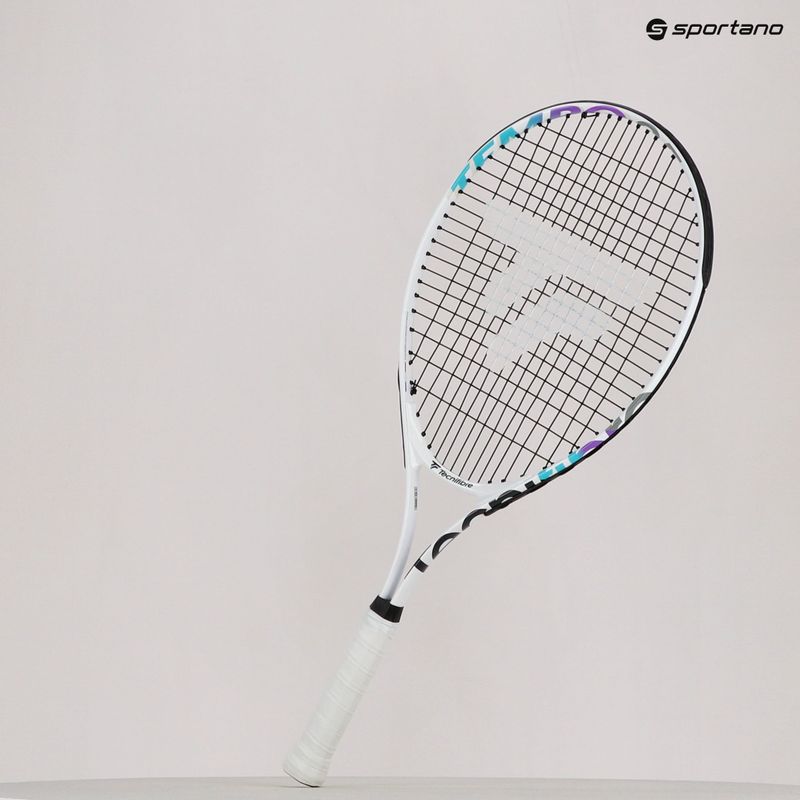 Детска тенис ракета Tecnifibre Tempo 25, бяла 14TEMP252E 13