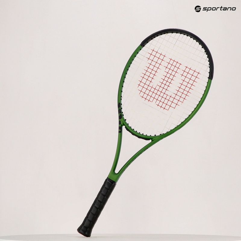 Wilson Blade 101L V8.0 тенис ракета зелена WR079710U 8