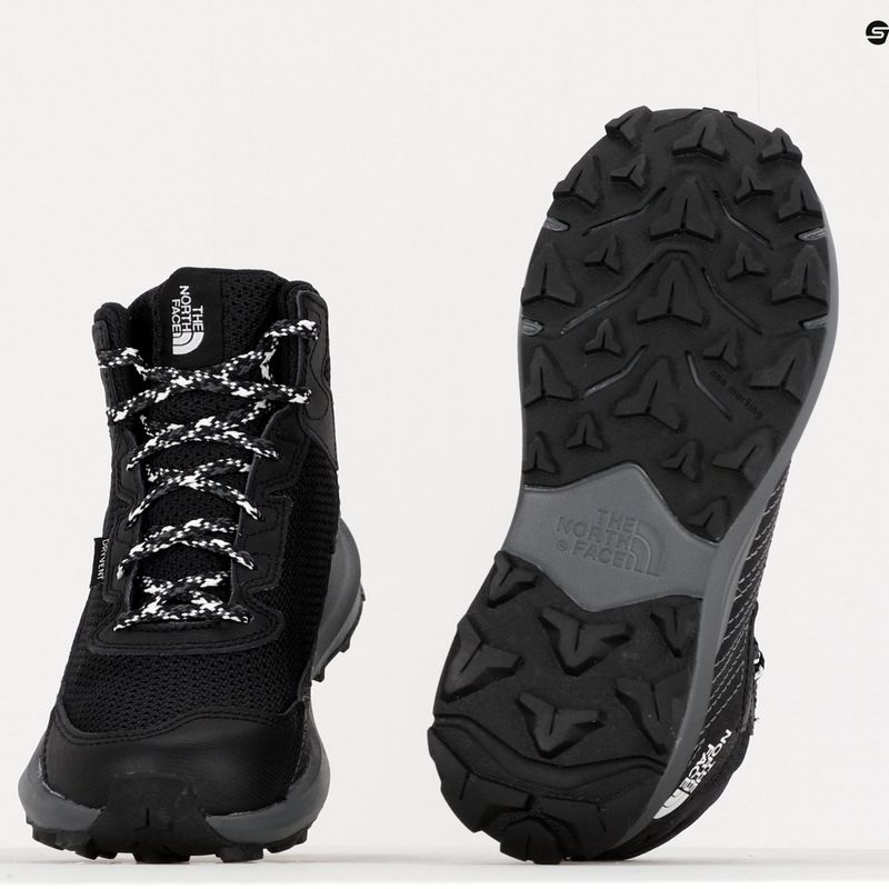 Детски ботуши за трекинг The North Face Fastpack Hiker Mid WP черни NF0A7W5VKX71 12