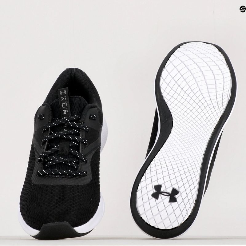 Дамски обувки за тренировка Under Armour W Charged Aurora 2 black/black/metallic warm silver 11